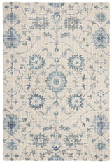 Safavieh Blossom 4'-0" x 6'-0" Rug in Silver / Blue