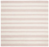 Safavieh Safavieh Kids 5'-0" x 5'-0" Rug in Pink / Ivory