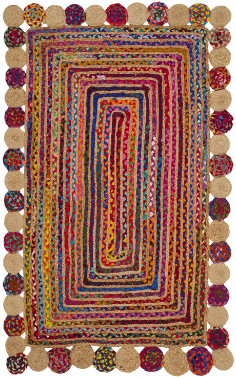 Safavieh Cape Cod 3'-0" x 5'-0" Rug in Red / Multi