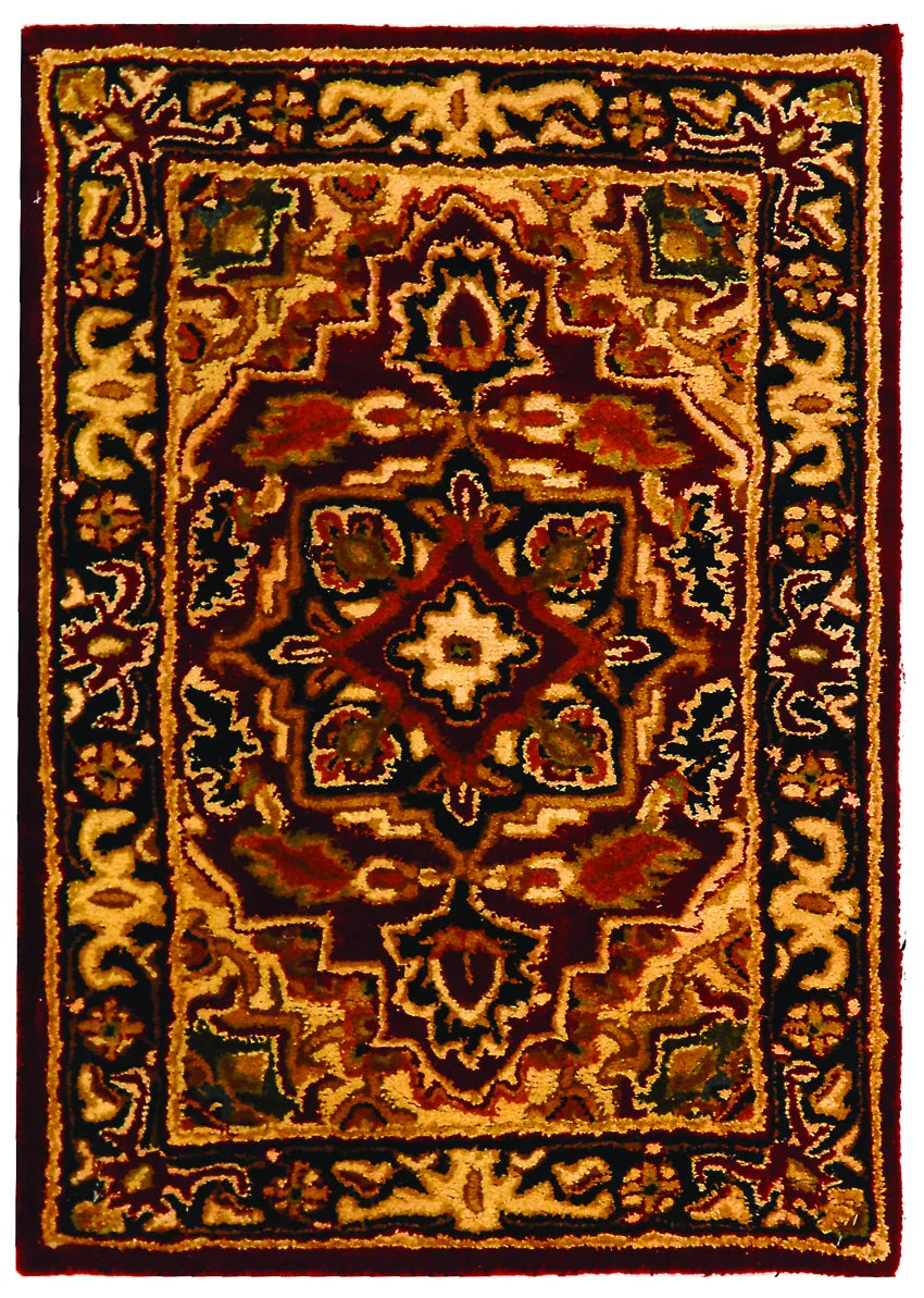 Safavieh Classic 2'-0" x 3'-0" Rug in Red / Navy
