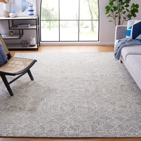 Safavieh Abstract 10'-0" x 14'-0" Rug in Green / Ivory