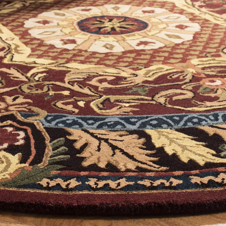 Safavieh Empire 6'-0" x 6'-0" Rug in Red / Burgundy
