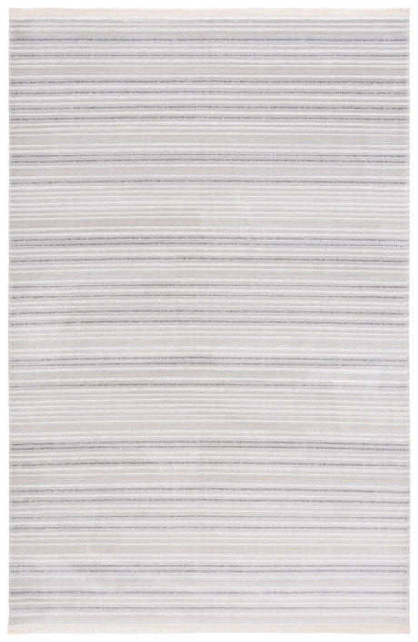 Safavieh Whisper 4'-0" x 6'-0" Rug in Light Grey / Ivory