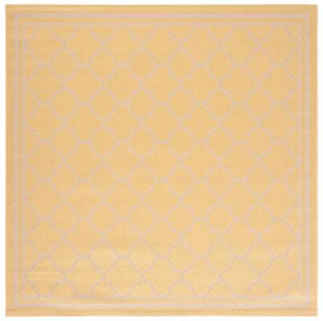 Safavieh Courtyard 6'-7" x 6'-7" Rug in Gold / Beige