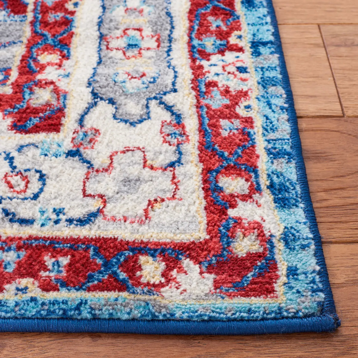 Safavieh Brentwood 4'-0" x 6'-0" Rug in Ivory / Red