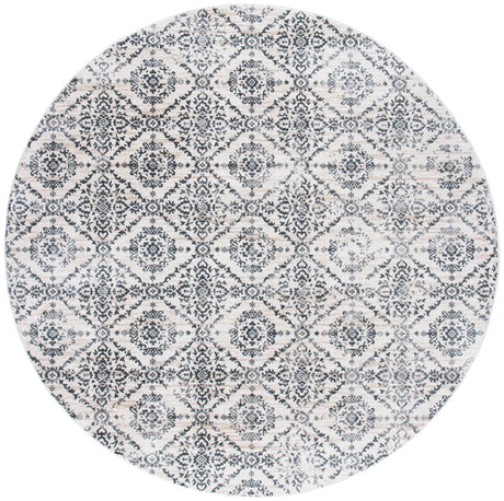 Safavieh Martha Stewart Isabella 6'-7" x 6'-7" Rug in Cream / Grey