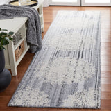 Safavieh Ebony 2'-3" x 9'-0" Rug in Grey / Ivory