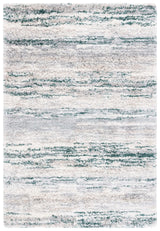 Safavieh Fontana Shag  800 4'-0" x 6'-0" Rug in Ivory / Green