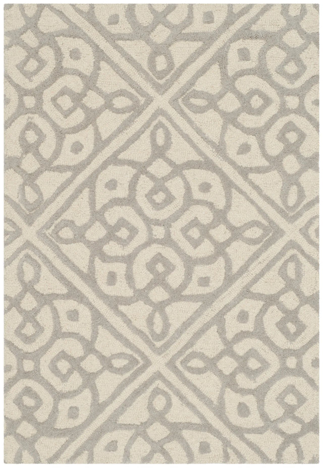 Safavieh Cambridge 2'-0" x 3'-0" Rug in Ivory / Grey