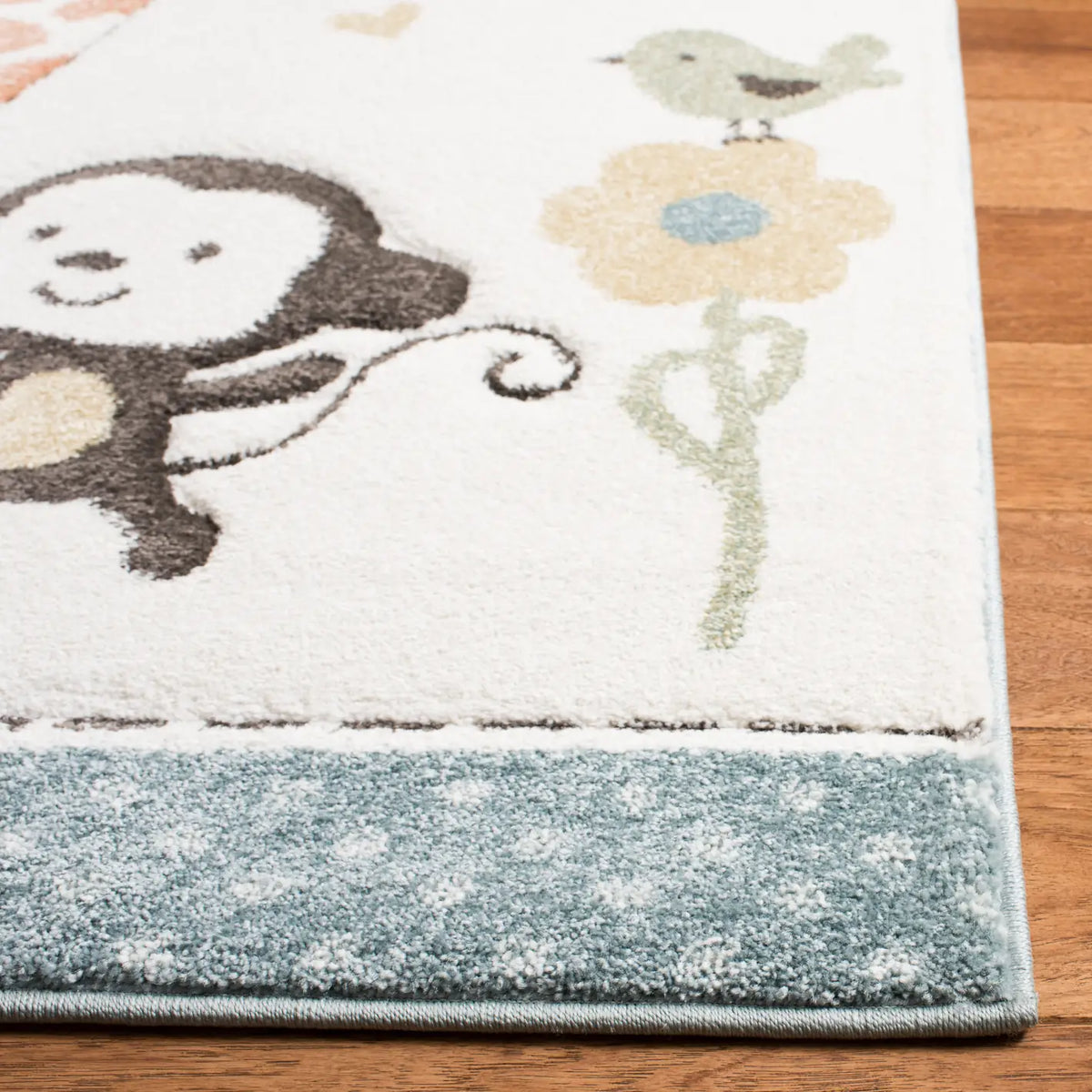 Safavieh Carousel Kids 100 4'-0" x 6'-0" Rug in Ivory