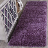 Safavieh Indie Shag 2'-3" x 7'-0" Rug in Purple