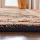 Safavieh Anatolia 5'-0" x 8'-0" Rug in Olive / Rust