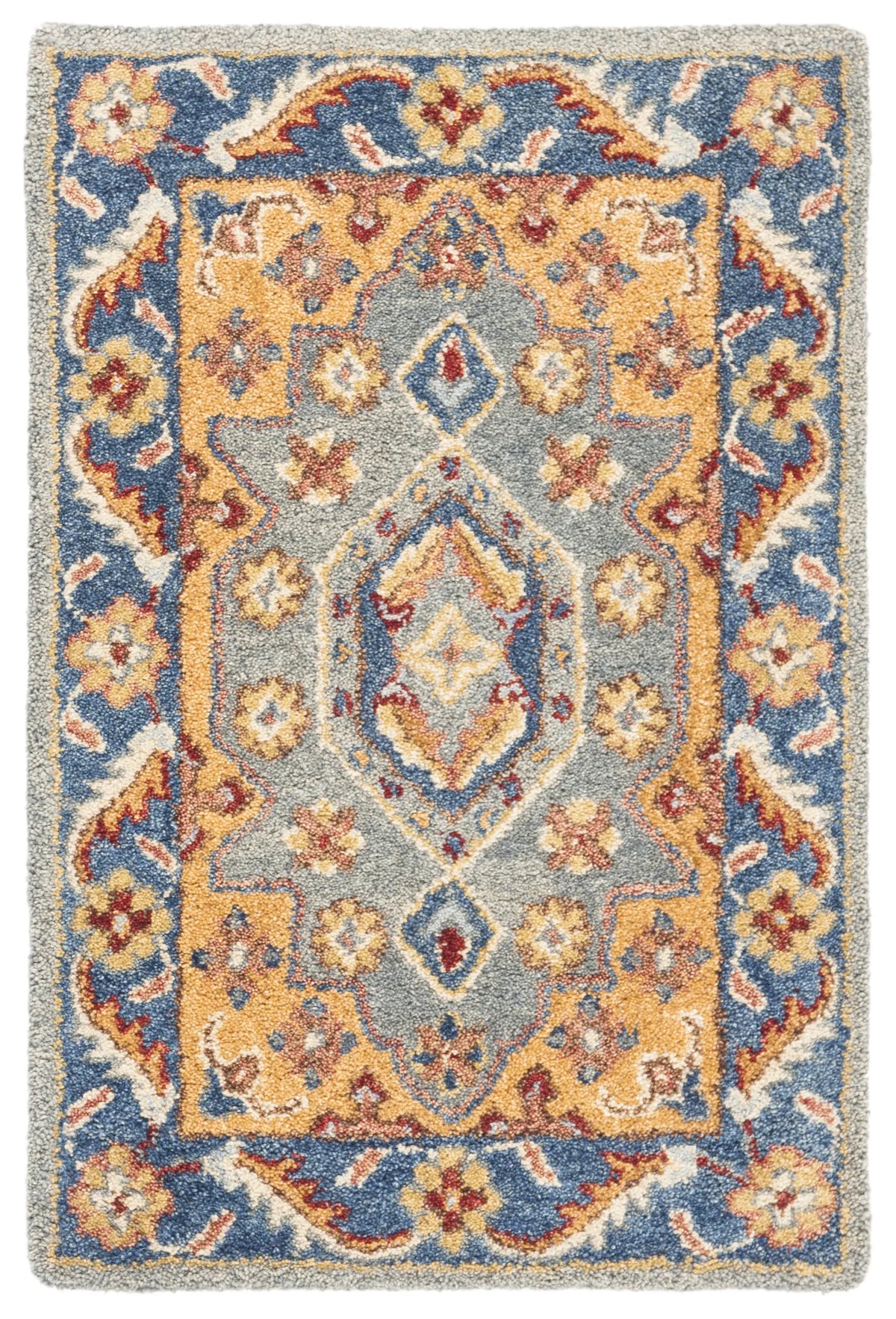 Safavieh Antiquity 2'-0" x 3'-0" Rug in Blue / Gold