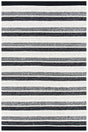 Safavieh Kilim 4'-0" x 6'-0" Rug in Black / Ivory