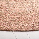 Safavieh Natural Fiber 6'-0" x 6'-0" Rug in Pink / Natural