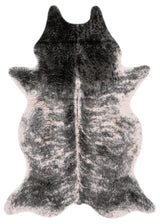 Safavieh Faux Cowhide 3'-0" x 5'-0" Rug in Beige / Black
