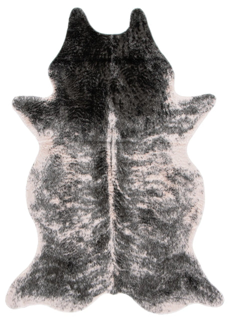 Safavieh Faux Cowhide 3'-0" x 5'-0" Rug in Beige / Black