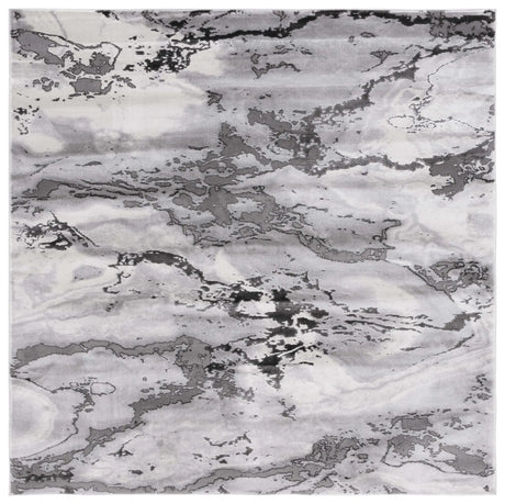 Safavieh Craft 6'-7" x 6'-7" Rug in Grey / Dark Grey