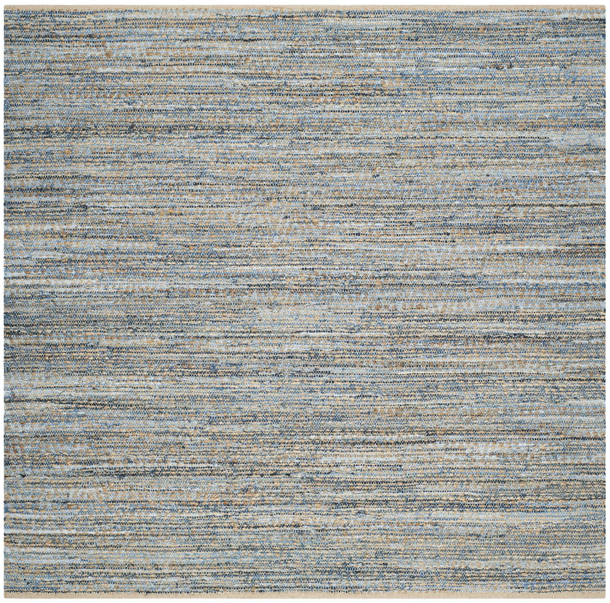 Safavieh Cape Cod 8'-0" x 8'-0" Rug in Natural / Blue