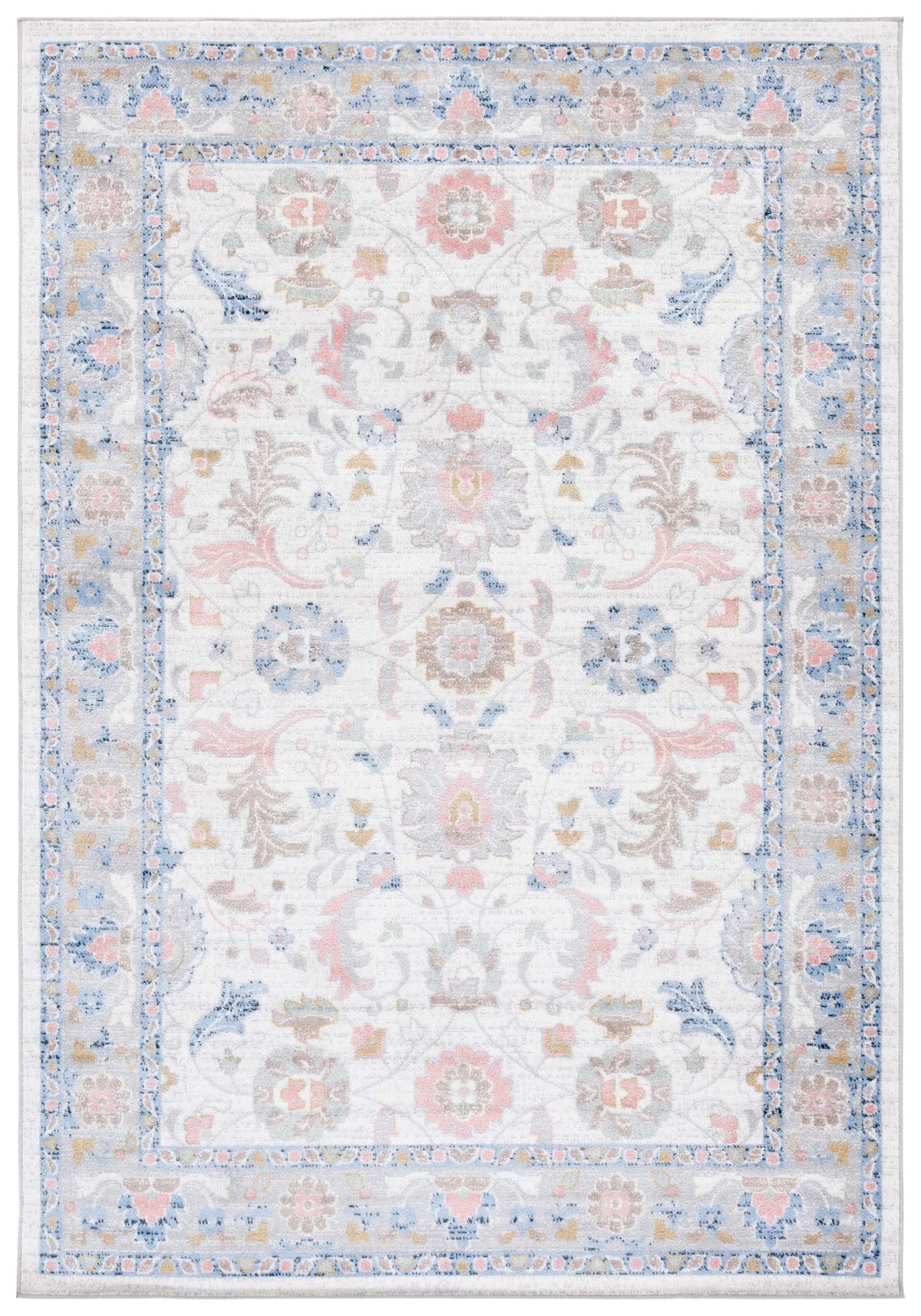 Safavieh Bayside 4'-0" x 6'-0" Rug in Beige / Blue