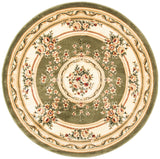 Safavieh Lyndhurst 5'-3" x 5'-3" Rug in Sage / Ivory