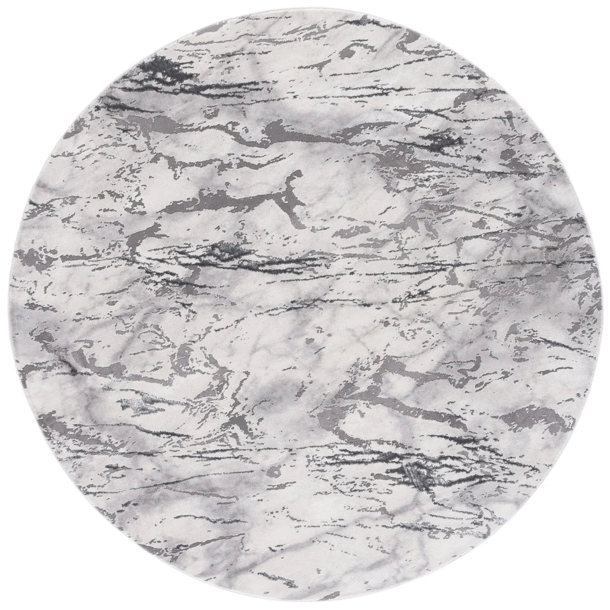 Safavieh Craft 6'-7" x 6'-7" Rug in Grey / Dark Grey