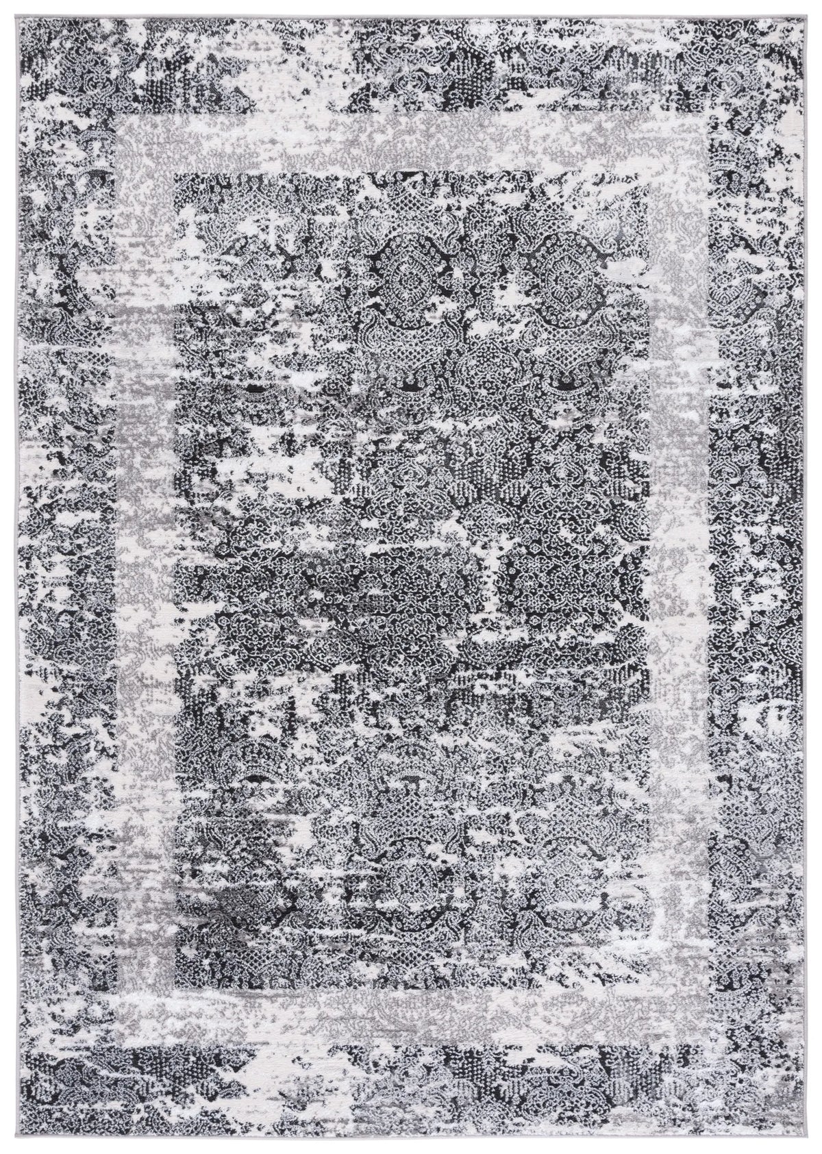 Safavieh Amelia 4'-5" x 6'-5" Rug in Grey / Charcoal