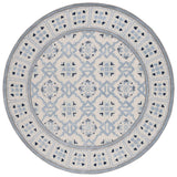 Safavieh Bella 7'-0" x 7'-0" Rug in Ivory / Blue