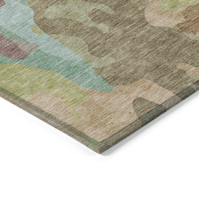 Addison Chantille ACN2161 Modern Machine Made Transitional Beige Rug