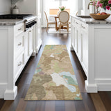 Addison Chantille ACN2161 Modern Machine Made Transitional Beige Rug