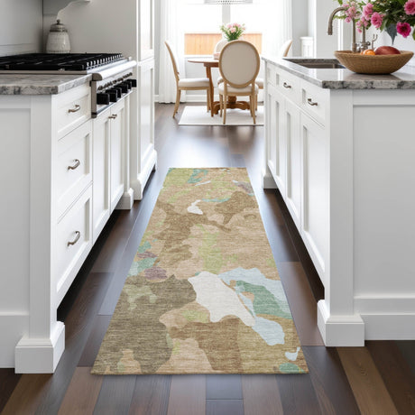 Addison Chantille ACN2161 Modern Machine Made Transitional Beige Rug