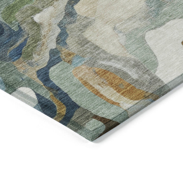 Addison Chantille ACN2162 Modern Machine Made Transitional Denim Rug