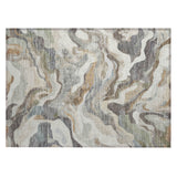 Addison Chantille ACN2162 Modern Machine Made Transitional Khaki Rug