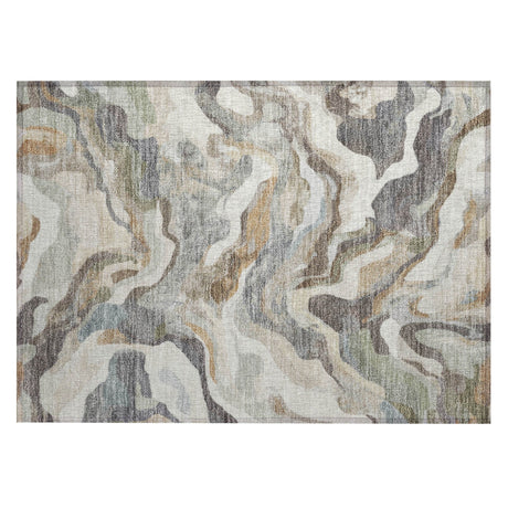Addison Chantille ACN2162 Modern Machine Made Transitional Khaki Rug