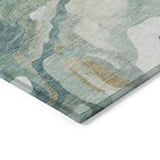 Addison Chantille ACN2162 Modern Machine Made Transitional Teal Rug