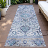 Addison Chantille ACN2163 Global Machine Made Traditional Blue Rug