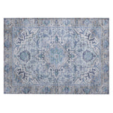 Addison Chantille ACN2163 Global Machine Made Traditional Blue Rug
