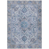 Addison Chantille ACN2163 Global Machine Made Traditional Blue Rug