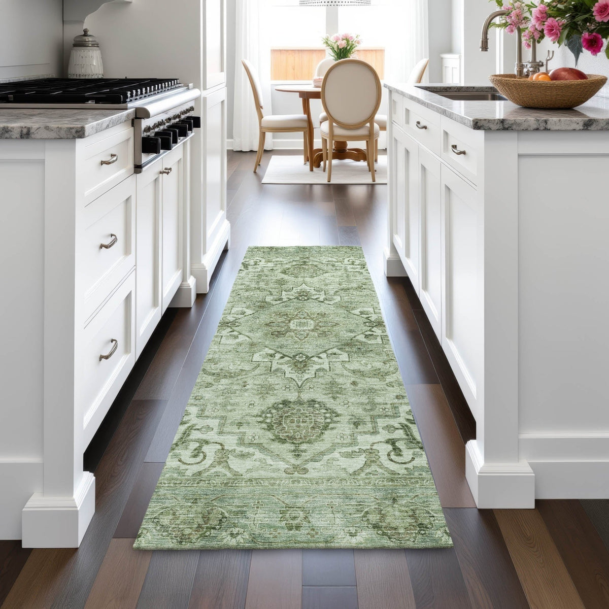 Addison Chantille ACN2164 Global Machine Made Traditional Aloe Rug