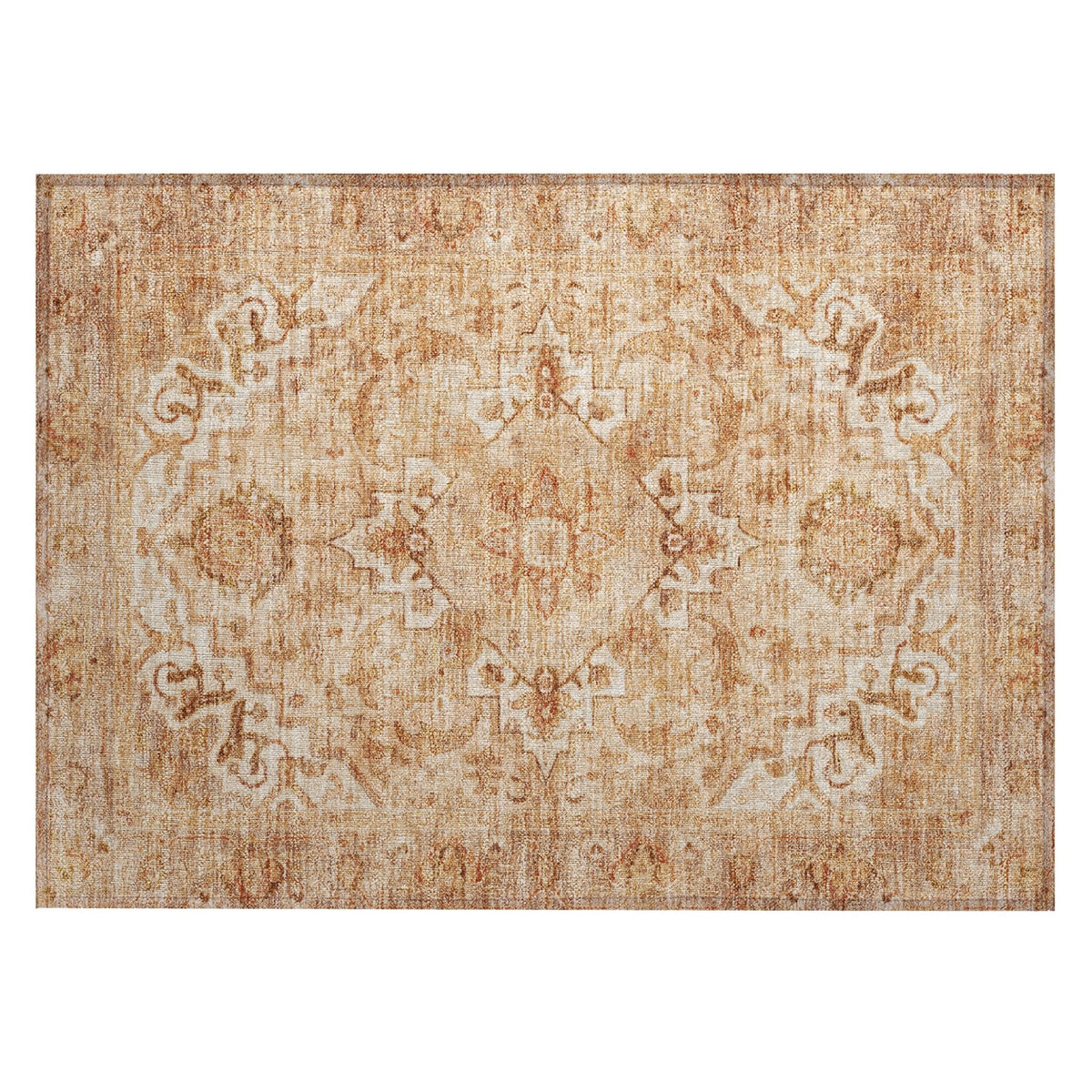 Addison Chantille ACN2164 Global Machine Made Traditional Copper Rug