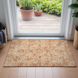 Addison Chantille ACN2164 Global Machine Made Traditional Copper Rug