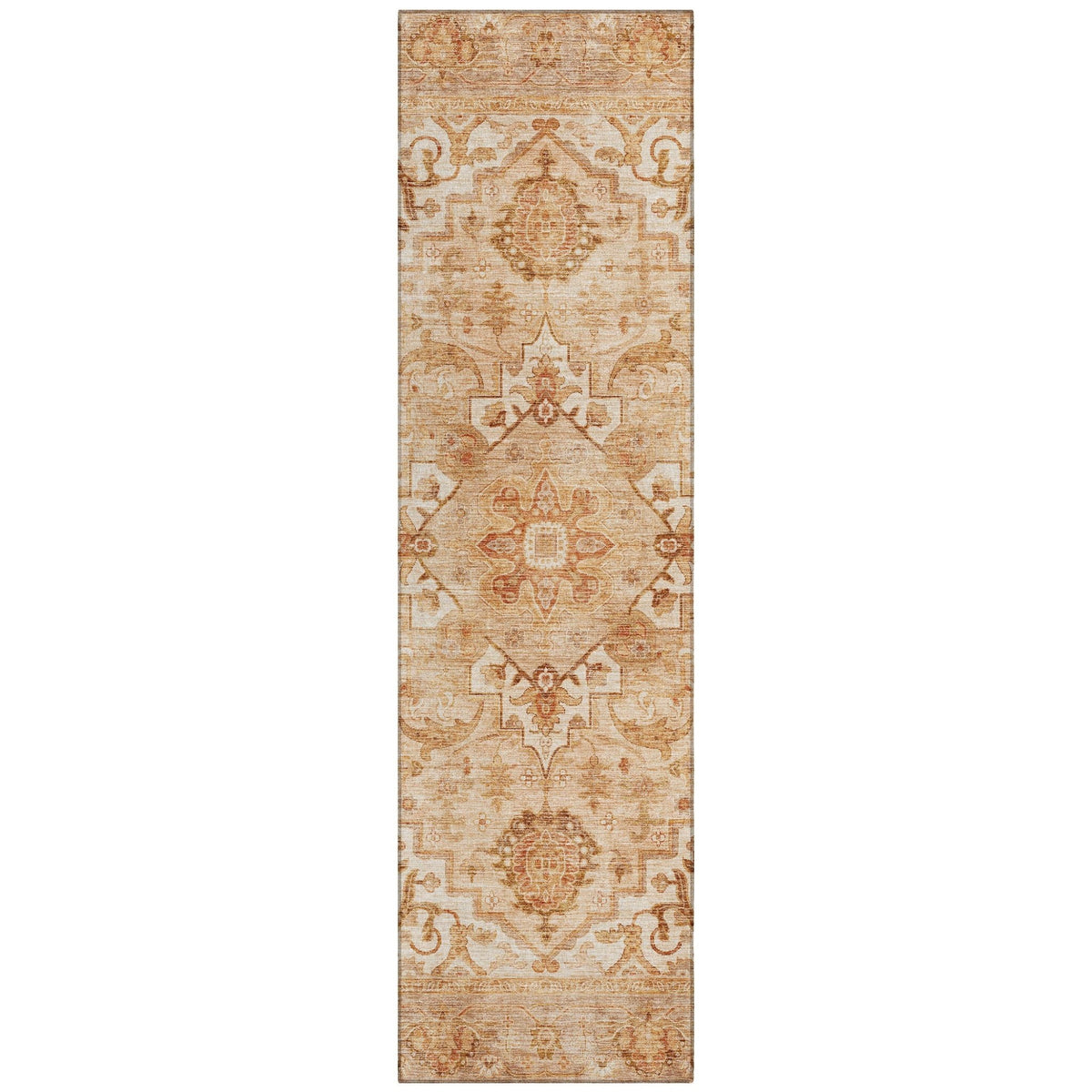 Addison Chantille ACN2164 Global Machine Made Traditional Copper Rug
