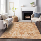 Addison Chantille ACN2164 Global Machine Made Traditional Copper Rug
