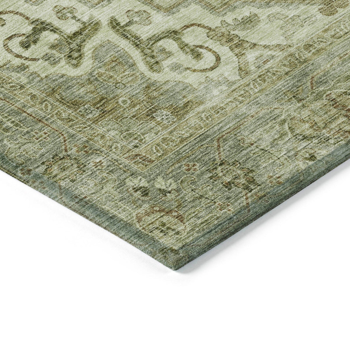 Addison Chantille ACN2164 Global Machine Made Traditional Sage Rug