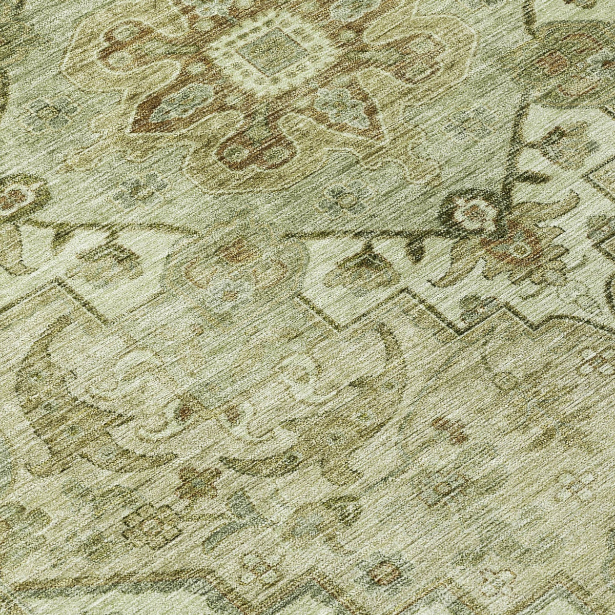 Addison Chantille ACN2164 Global Machine Made Traditional Sage Rug