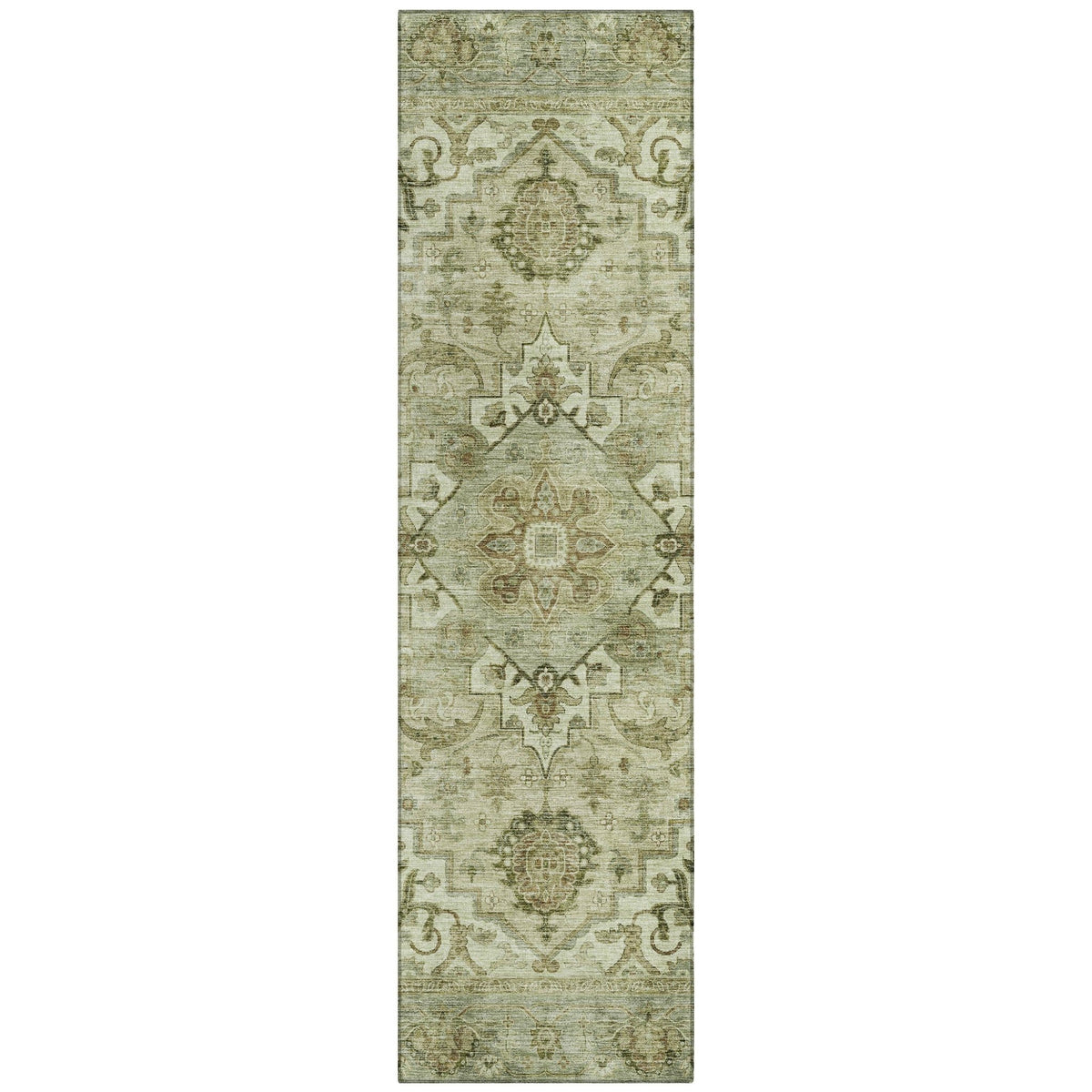 Addison Chantille ACN2164 Global Machine Made Traditional Sage Rug