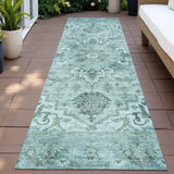 Addison Chantille ACN2164 Global Machine Made Traditional Teal Rug
