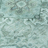 Addison Chantille ACN2164 Global Machine Made Traditional Teal Rug