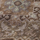Addison Chantille ACN2165 Global Machine Made Traditional Brown Rug