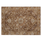 Addison Chantille ACN2165 Global Machine Made Traditional Terracotta Rug